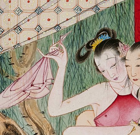 江门-迫于无奈胡也佛画出《金瓶梅秘戏图》，却因此成名，其绘画价值不可估量